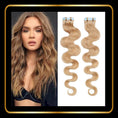 Load image into Gallery viewer, 24 Inch Body Wave Human Hair Tape-in Extensions 50g 20 pieces - novadonna.ae