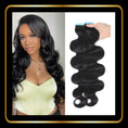Load image into Gallery viewer, 24 Inch Body Wave Human Hair Tape-in Extensions 50g 20 pieces - novadonna.ae