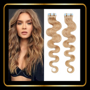 Tape in hair extensions body wave