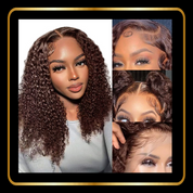 Curly bob wig Human Hair